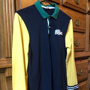 Vintage Lacoste LS Colorblock Polo